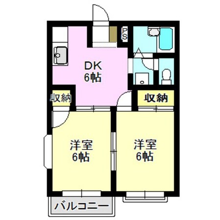 エルディム本郷の物件間取画像